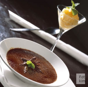 Creme Brullé af chokolade
Creme Brullé af chokolade