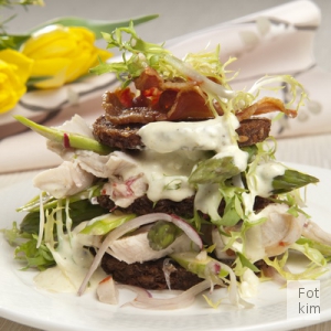 Kyllingesalat Kyllingesalat
